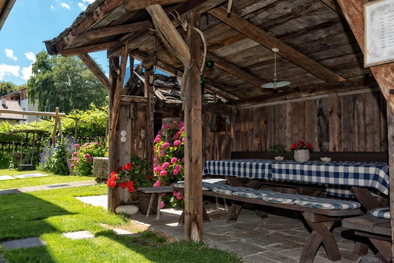 Hofer Am Bach Villa Lagundo Bagian luar foto